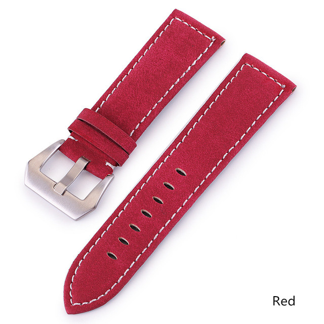 Genuine Leather Watchband for Huawei Watch GT 2 Watch Straps for Samsung Galaxy Watch 46mm Bracelet for Amazfit Bip Strap