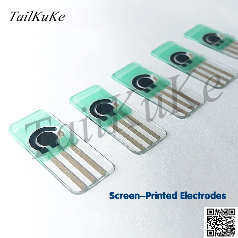 100PcsScreenPrintedElectrodeFlexibleElectrodeElectrochemical