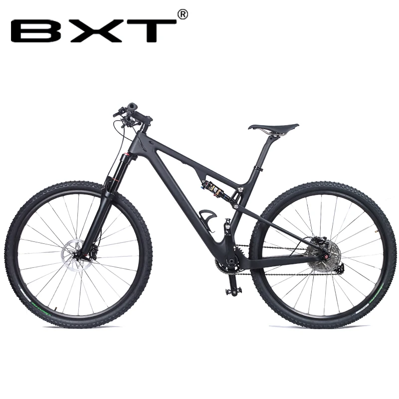 Sale New BXT Mountain Bike 29er Carbon Fiber MTB Suspension Complete Bike 29er Mountain Suspension bicycle frames customizable 0