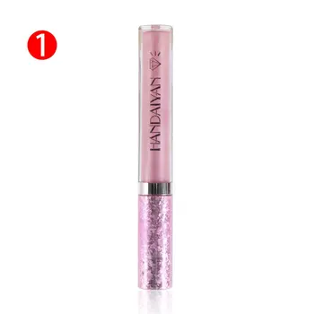 

Portable Size Non-Stick Cup Women Lip Makeup Lipstick Natural Long Lasting Waterproof Glitter Diamond Cosmetic Lipstick