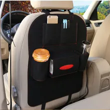 Органайзер на заднее сиденье 1 Многофункциональная вешалка сумка автомобильная автоматическая спинка для сиденья многокарманная сумка для хранения подвесной дорожный Органайзер# YL1