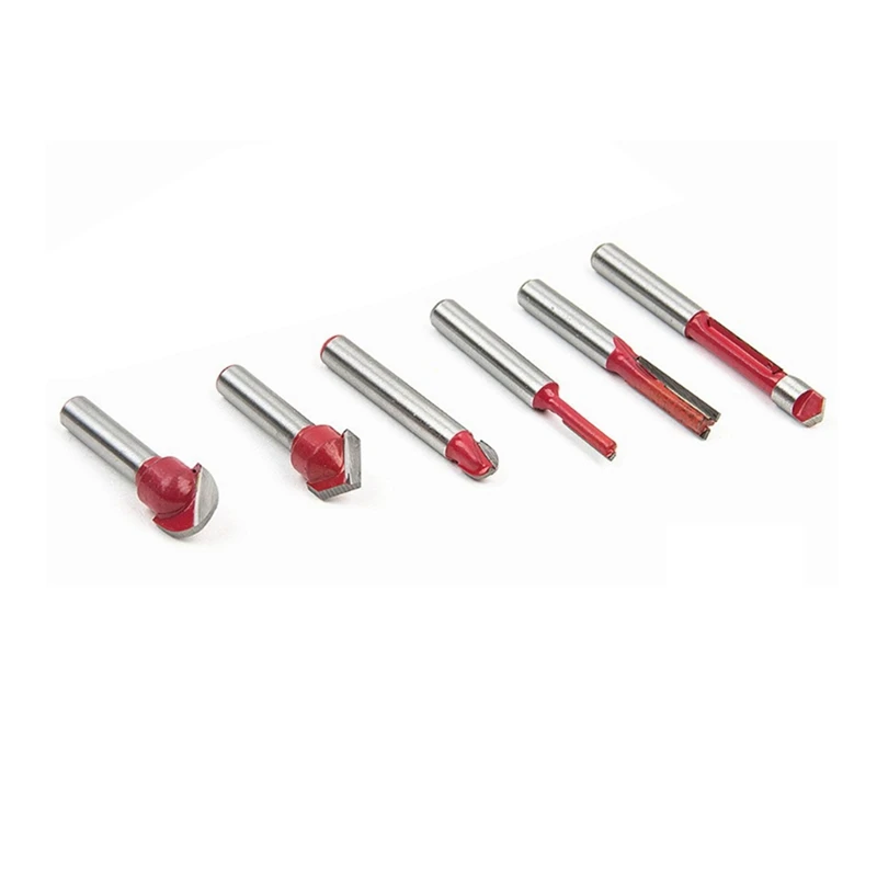 

50 Pcs Milling Cutter Suit Trimming Machine Carpentry Milling Cutter Cutter Head Suit