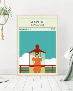 

Moonrise retro Movie Poster,moonrise kingdom,Movie Poster, retro Movie,Canvas Print,Wall Art Home Decor No Frame