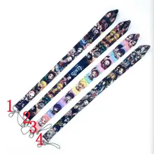 Горячий аниме демон истребитель: Kimetsu no Yaiba талреп ID бейдж держатель ключ шейный ремень