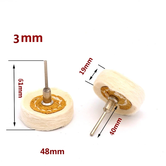 Roue de polissage Abrasive pour bijoux, 100 pièces, tête de ponçage, outils  de polissage miroir - AliExpress