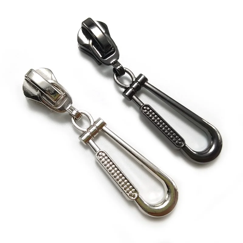 20pcs/lot, Stylish Zinc Alloy Zipper Sliders for 5 and 8 Zipper