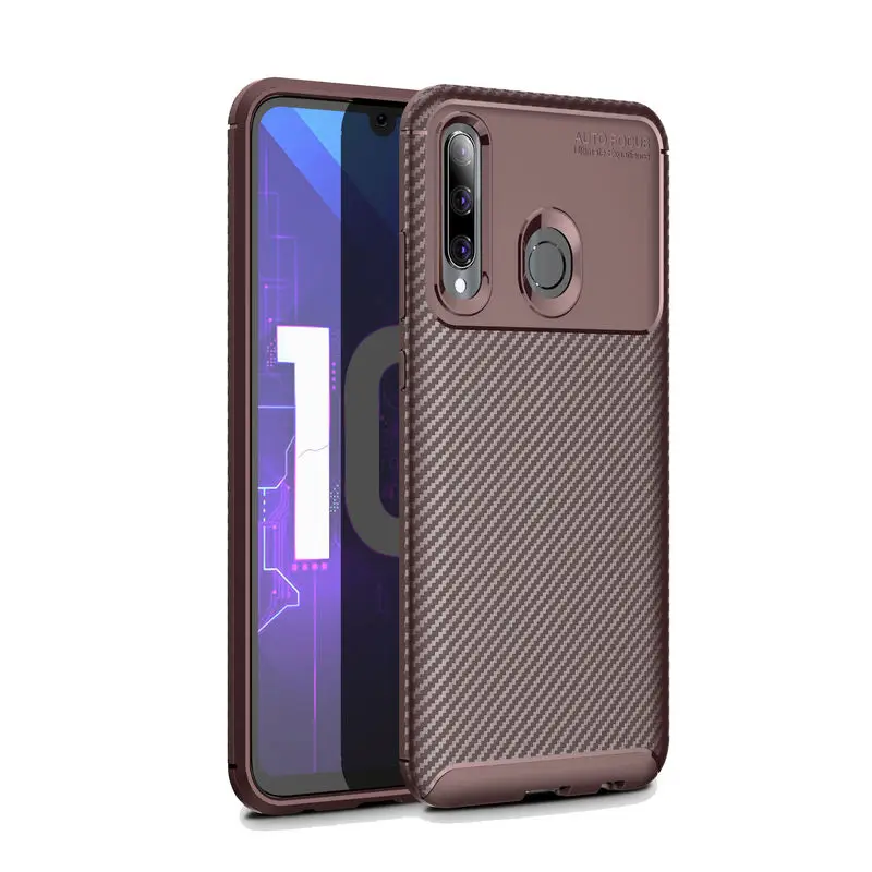 

HuaWei Honor 10i Case Luxury Carbon Fiber Anti-fall Cover For Honor 10 i 20i 20 Lite HuaWei P Smate Plus 2019 shockproof Cover