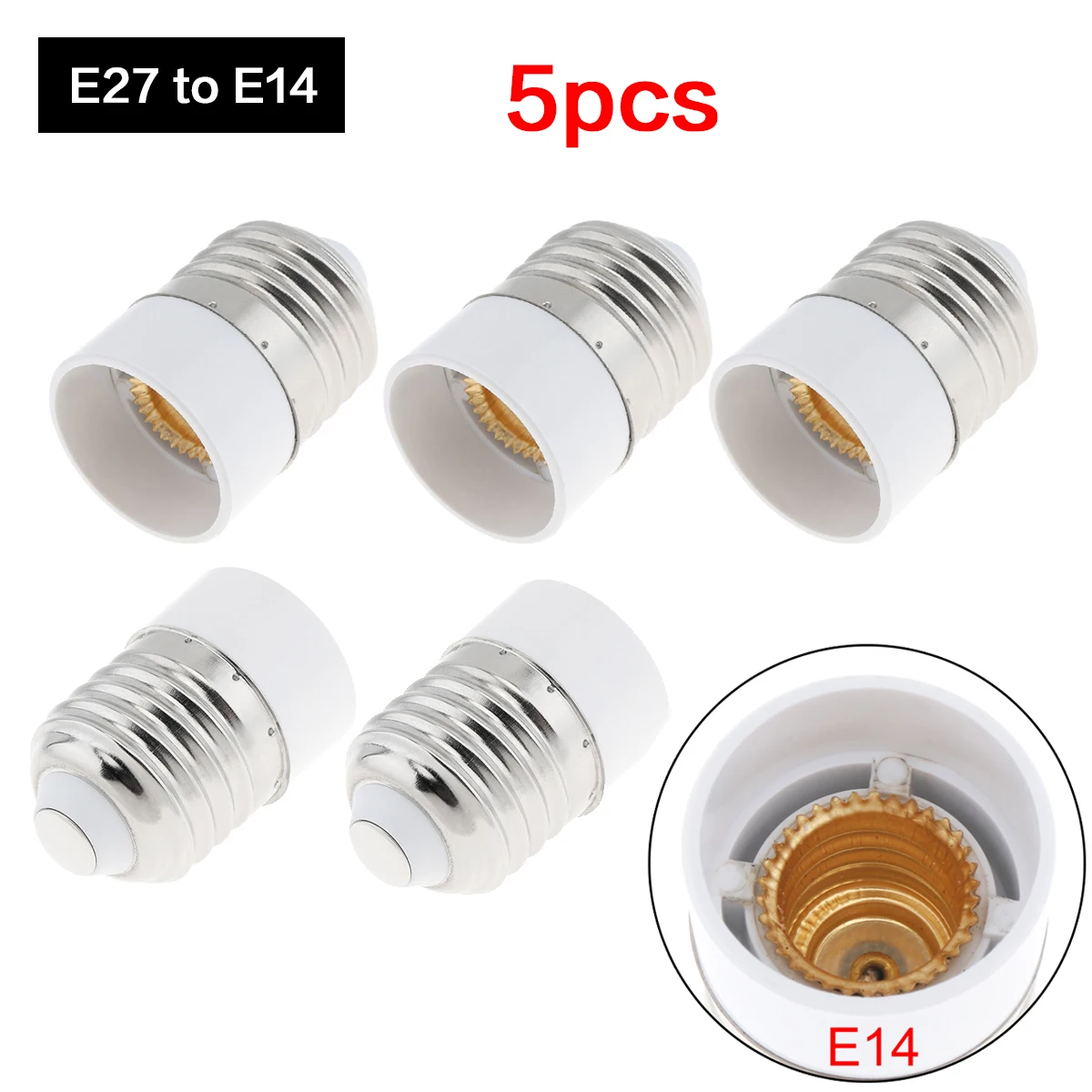 Klas Uitrusten Overjas 5pcs/set LED Lamp Holder Base Adapter Universal Light Bulb Converter Lamp  Socket B22 E27 E14 E26 LED GU10 For Home Lighting _ - AliExpress Mobile