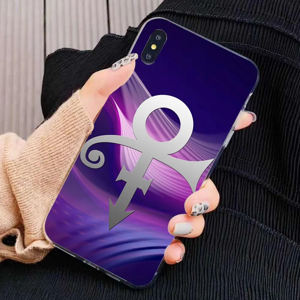 Мягкий силиконовый чехол из ТПУ с музыкой принца Роджерса Нельсона для iPhone 11 Pro 4 4S