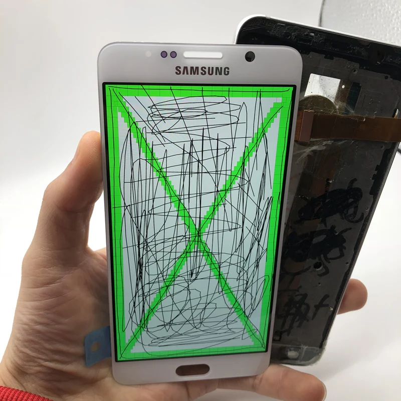 Новый супер AMOLED ЖК дисплей с рамкой для SAMSUNG Note 5 Note5 N9200 SM N920 N920C N920A N920F LCD сенсорный