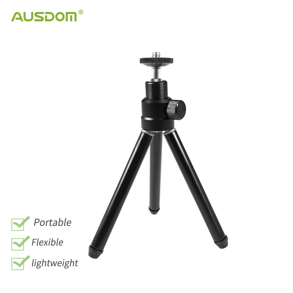 AUSDOM LT1 Universal Tripod For cam Weightlight Adjustable Flexible