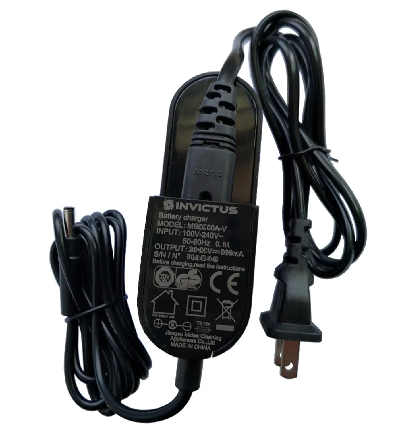 Ac / Dc Adapter For Eureka Mc2508a Battery Charger Nec122a Nec122