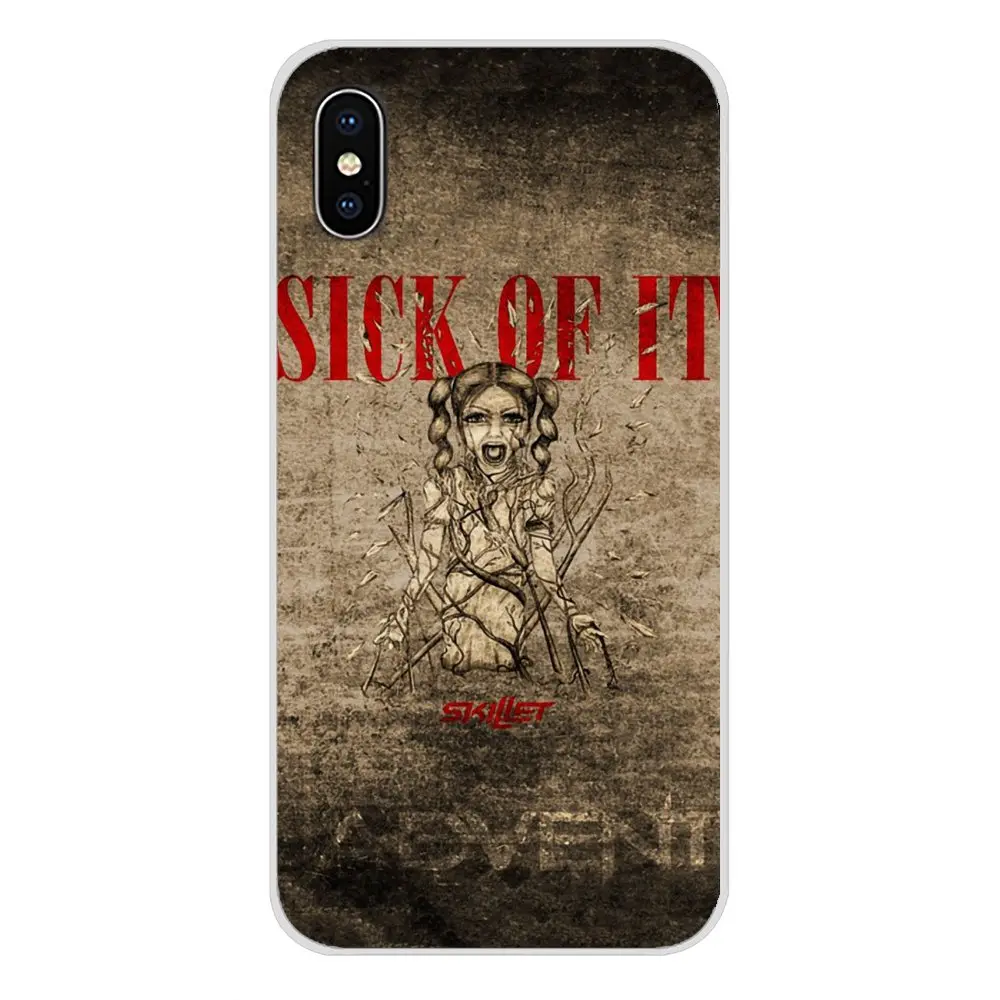 Skillet рок для Apple IPhone X XR XS 11Pro MAX 4S 5s 5C SE 6S 7 8 Plus ipod touch 5 6 Аксессуары чехлы для телефонов