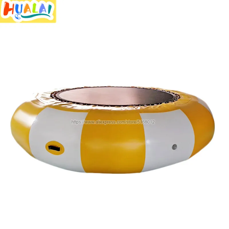 

Hualai inflatable water bouncer water park game summer toy for pool 0.9mmPVC kids toy