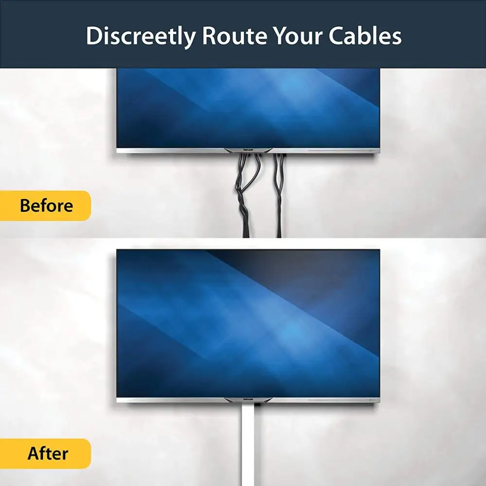 0.787"x0.7"Cable Raceway Kit,Open Slot Wiring Raceway Duct with Cover,On-Wall Cable Concealer Cord Organizer to Hide Wires Cord
