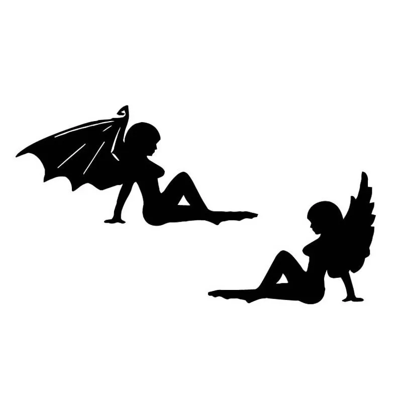 

Reflective Naughty Girl Naked Car Sticker and Decal Cover Scratch Accessories for Rear Windshield Bumper Window Trunk KK15*8cm