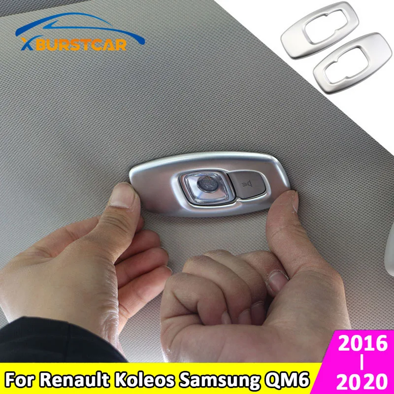 Xburstcar для Renault Koleos Samsung QM6 2016 2020 автомобильный Стайлинг задние лампы чтения задняя