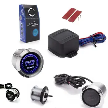 

12V Car Engine Start Stop Push Button Switch Ignition Start Button Switch Lock Ignition Keyless Entry Starter For Dropshipping