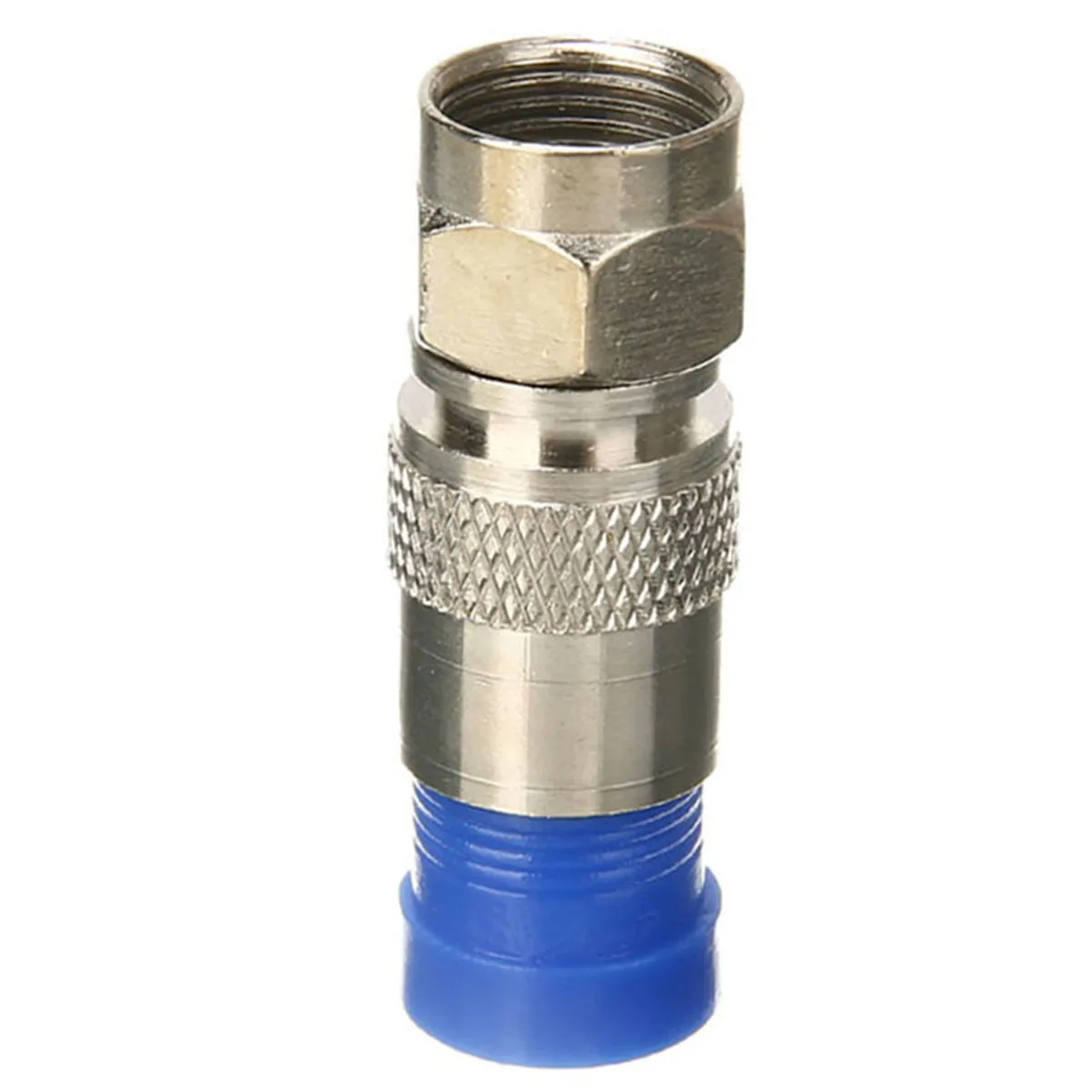 Coax Compression Crimper F-Type Compression Hand Crimping Tool + Coaxial Crimper Cable Cutter+20pcs Crimp Connectors Hand Tool