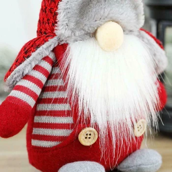 

Xmas Christmas Doll Cute Faceless Gift Accessory Swedish Gnome Santa Plush