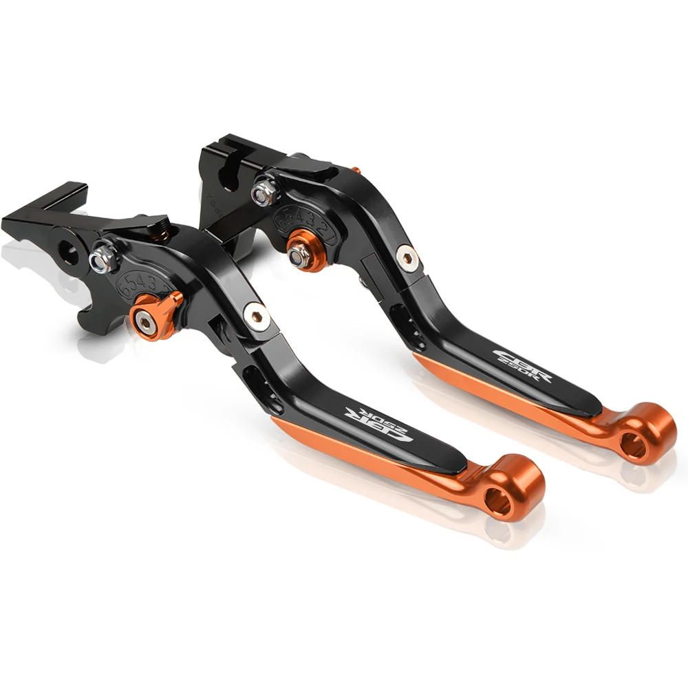 Для Honda CBR250R CBR 250R CBR 250 R 2011- Мотоцикл Регулируемый удлиняющий тормозной рычаг сцепления ручка мотоцикл рычаг