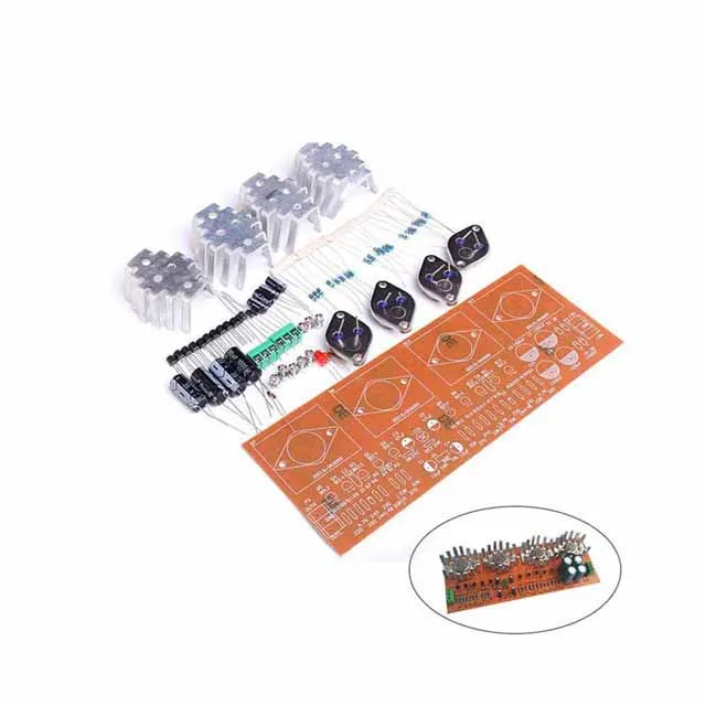 

A23-- OCL Amplifier Board Suite 100W Dual Track Two Channel Stereo Eletronica Electric Experiment DIY Electronic