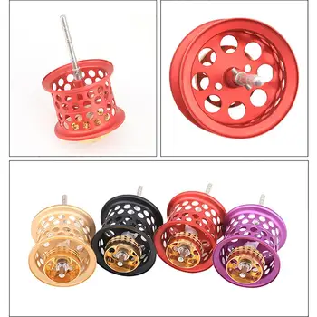 

Fishing Low-Profile Reel DIY Spare Spool Full Metal Refit Honeycomb Fishing Reel Spool