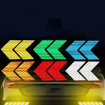 

Car fender tail bar reflective stickers arrow fluorescent Stickers Vehicle Car Styling Accessories