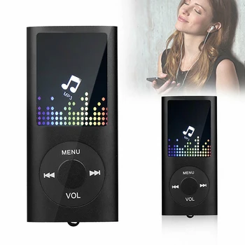 

Hi-Fi Mini MP3 Music Player with Earphone FM Radio 1.8inche LCD Screen Support up to 64G TF/Micro SD Card MP3 Player