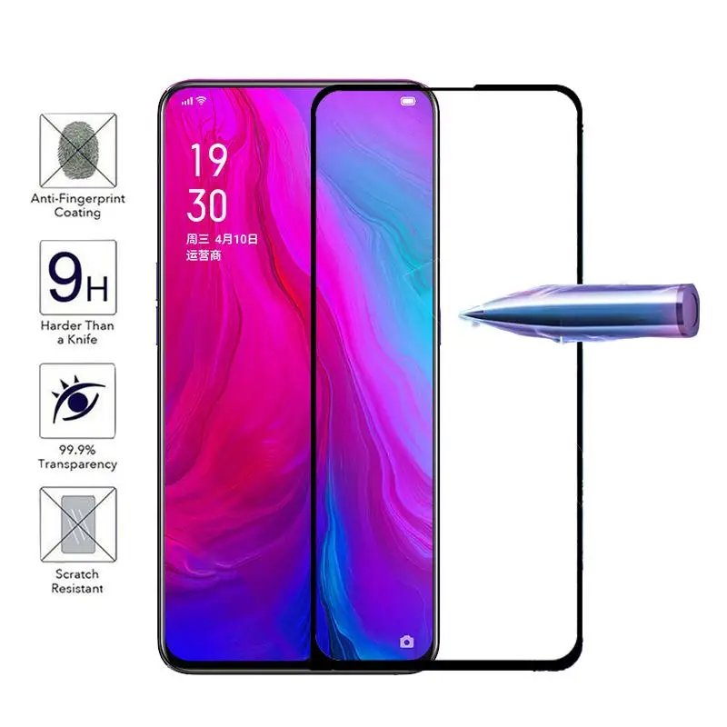 Закаленное стекло для OPPO Realme X Z 5 Xlite C2 Reno Z A 2F F11 Z1 профессиональная защита Защитная стеклянная пленка