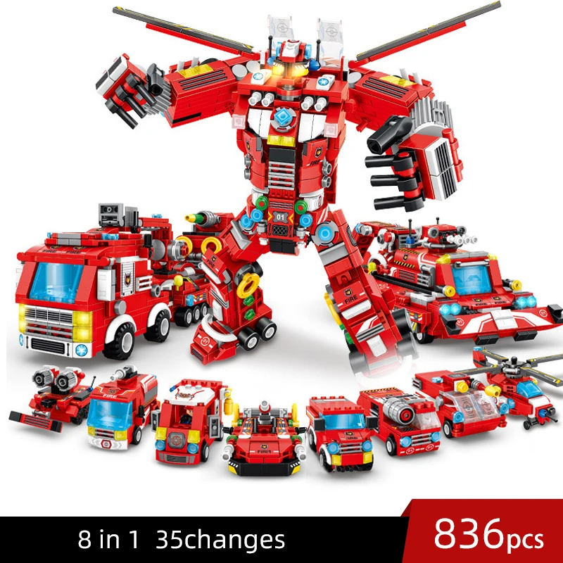 836pcs no box