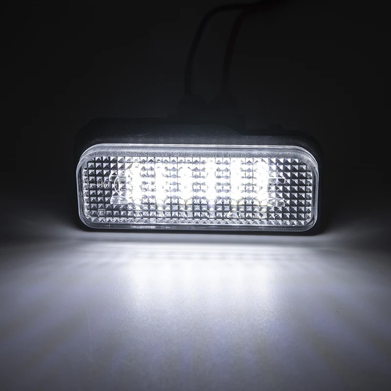 2x LED Licht Beleuchtung leuchten Kennzeichen Weiß für Mercedes Klasse E W211 2x LED Licht Beleuchtung leuchten Kennzeichen Weiß für Mercedes Klasse E W211