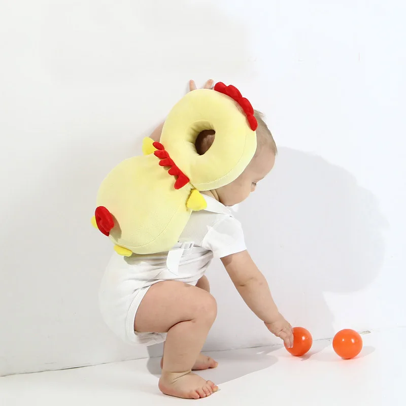 

Baby Pillow PP Cotton Baby Head Protection Pillow Toddler Protection Pad Cartoon Infant Cushion Adjustable Toddler Pillow