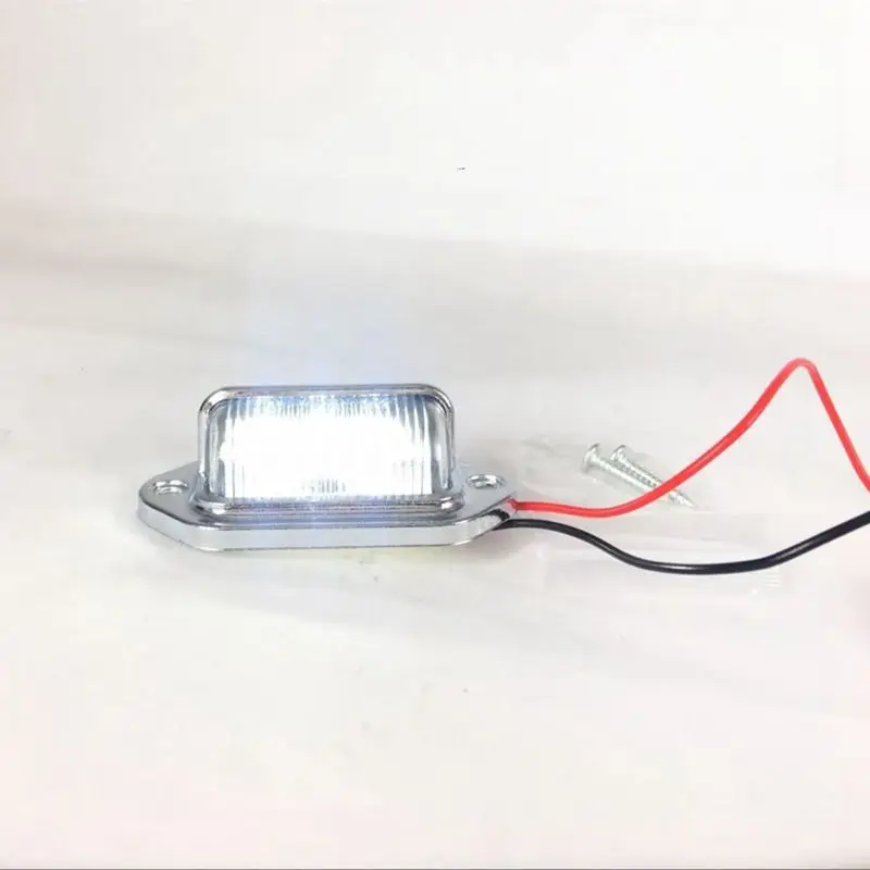 2 шт. 6-Leds номер тег номерного знака свет 12V для фургонов прицепы Грузовые автомобили жилых автомобильных прицепах лодки Rv Интерьер Лампа для ступенек