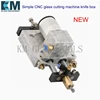Simple CNC automatic glass cutting machine knife box. Can cut straight lines and shapes. 1
