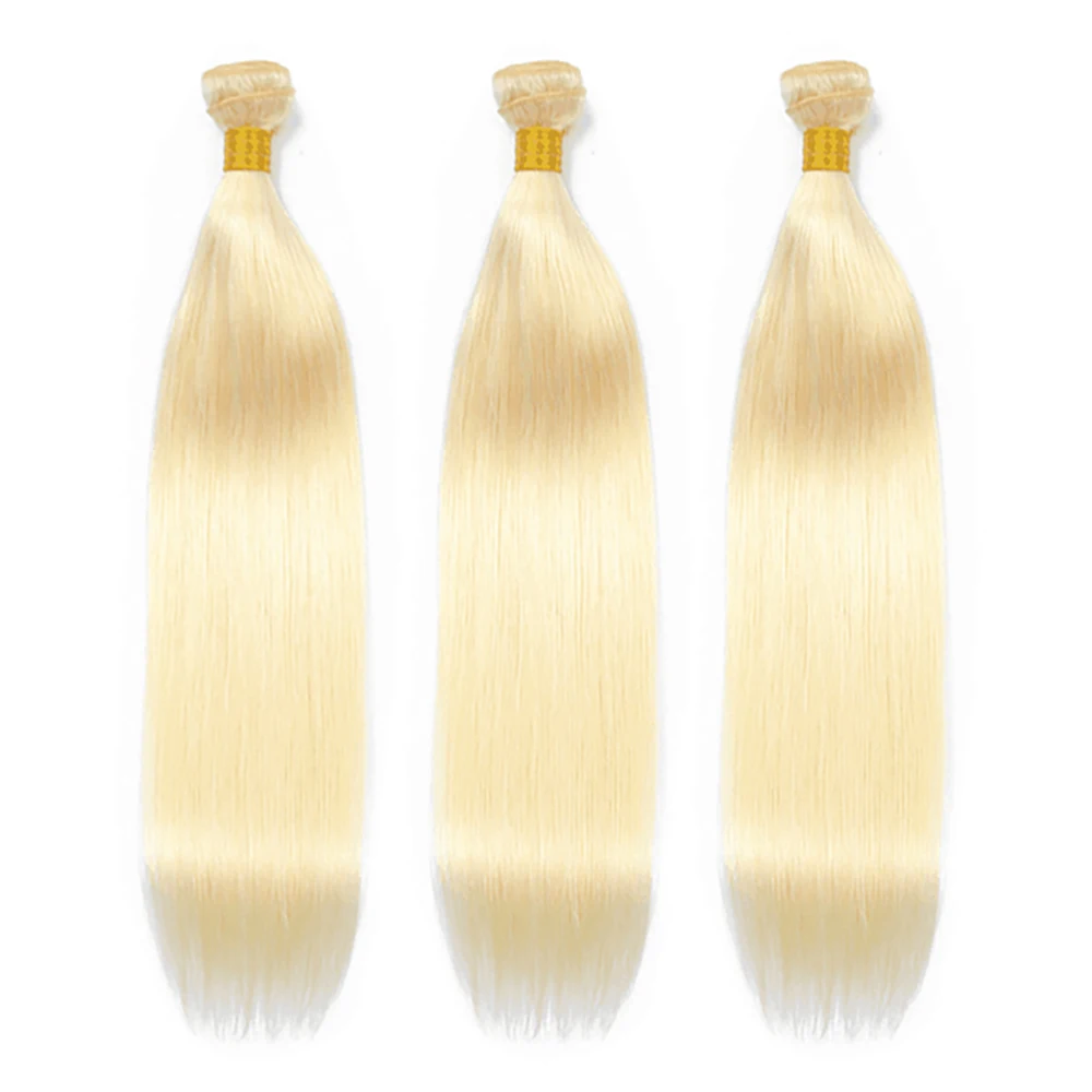 Товары Queen Hair бразильские волосы прямые пряди волос с застежкой блонд