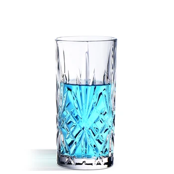 

Whiskey Juice Glass Bottle Round Crystal Hot Tea Wine Cocktail Pretty Coffee Cup Juice Creative Funny De Vidrio Glass Cup BY60GB