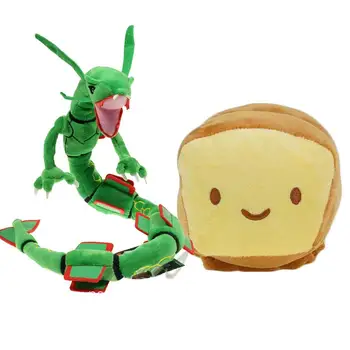 

Plush Square Bread Doll Plush Toy Dragon Shape Toy Doll Free Movement Of Joints