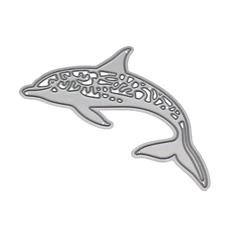

Dolphin Metal Cutting Dies Stencil DIY Scrapbooking Album Stamp Paper Card Embossing Crafts Decor