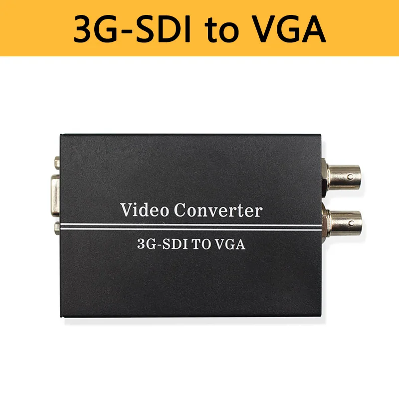 Преобразователь SDI в VGA BNC HD 3G 1080P + аудио скалер конвертер SMPTE 425 м 424 292 DH |