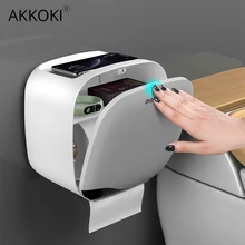 Водонепроницаемый держатель для туалетной бумаги аксессуары для ванной комнаты настенный тканевый ящик двухслойный держатель туалетной бумаги диспенсер для полотенец