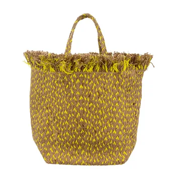 

2020 Spring，Women handbag，Zip and front clip closure, external decorations with accessories, Two wooden handles，AMN-BO215