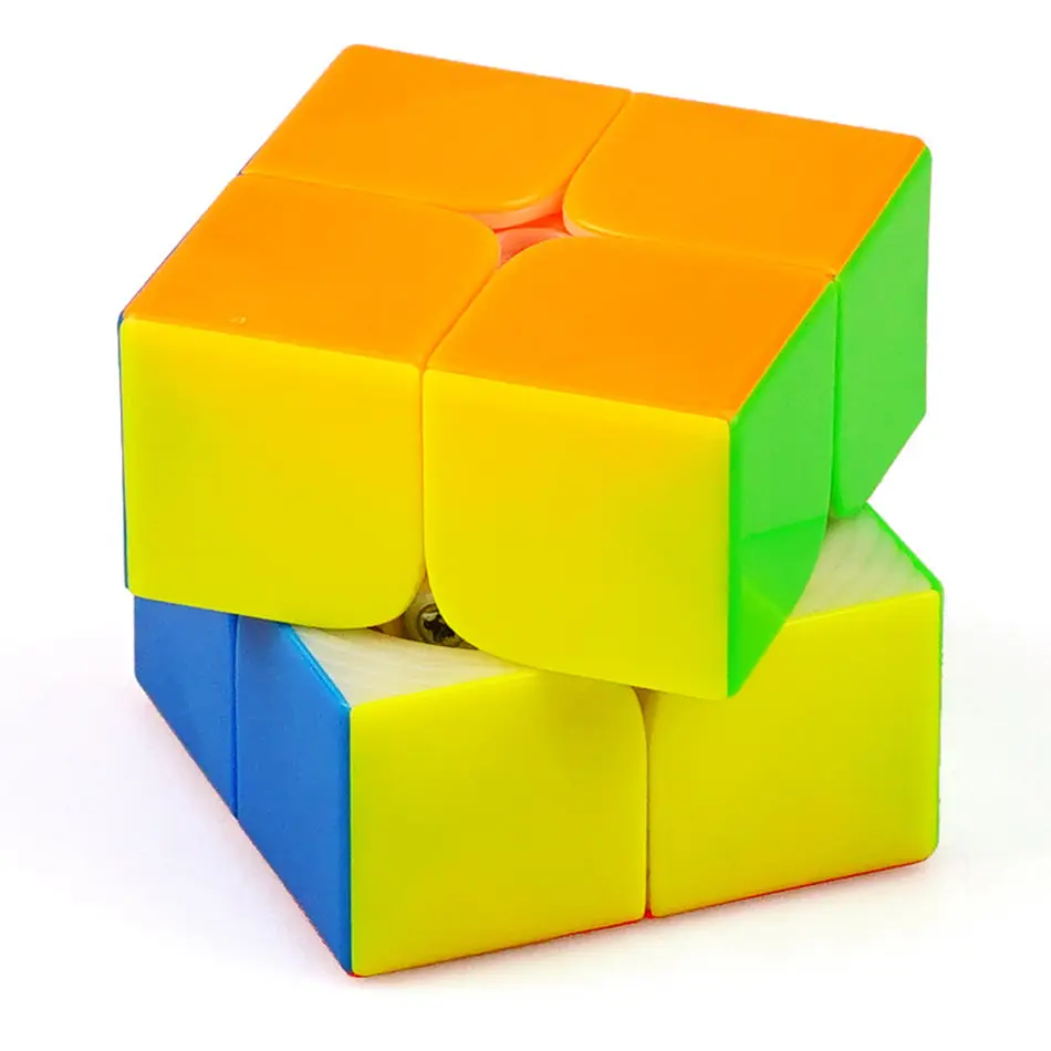 Yuxin Little Magic Cube 2x2 черный прозрачный пазл 2x2x2 Cubo Magico 3 слоя скоростной куб профессиональные головоломки игрушки для детей
