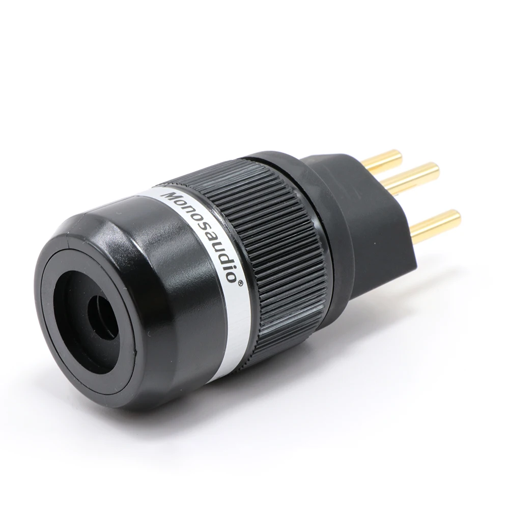 Monosaudio MS150G Швейцарский Стандарт AC Разъем питания, 10A/250V 15A/125V аудио класса разъем питания