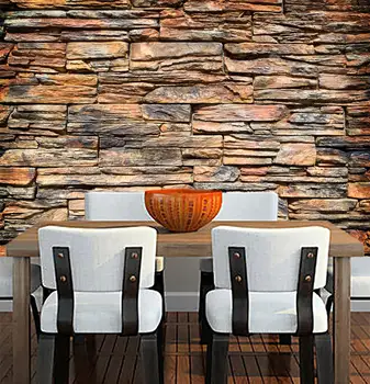 

[Self-Adhesive] 3D Brick 12385 Wall Paper mural Wall Print Decal Wall Murals