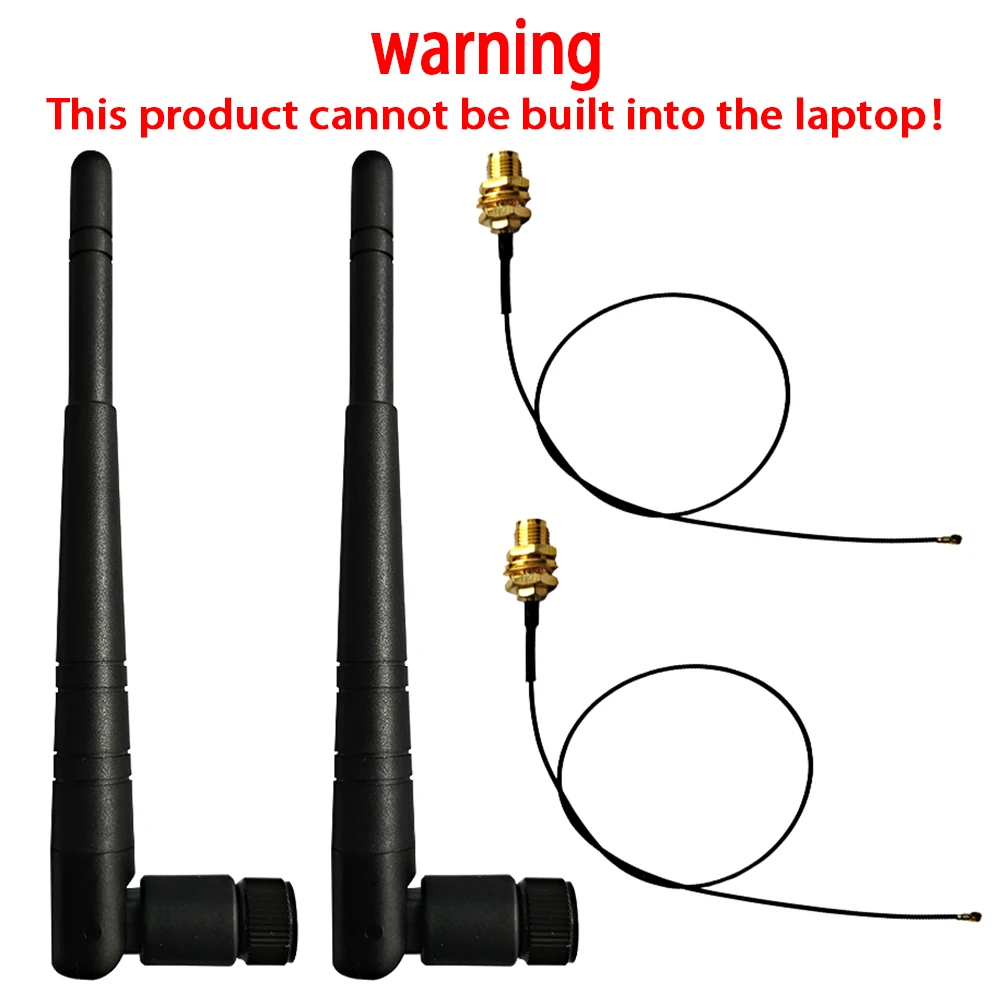 RP SMA + MHF4/IPX Pigtail 2dbi 2 4G/5G WiFi антенна для NGFF 7260 7265 3160 8260 BCM94360HMB BCM94360CS2 EM7355 ME906E ME906V|wifi