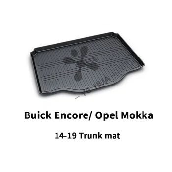 

Buick Encore/ Opel Mokka 15-19black Heavy Duty Cargo Floor Mat-all Weather Trunk Protection, Durable HD TPO Fit for