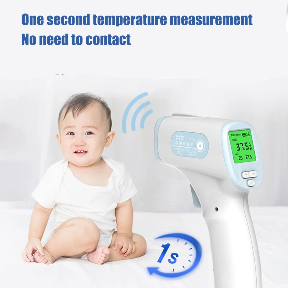 

Household Quick Responce Infrared Thermometer Handheld Non High Accuracy Battery Powered LCD Backlight Body Temperature