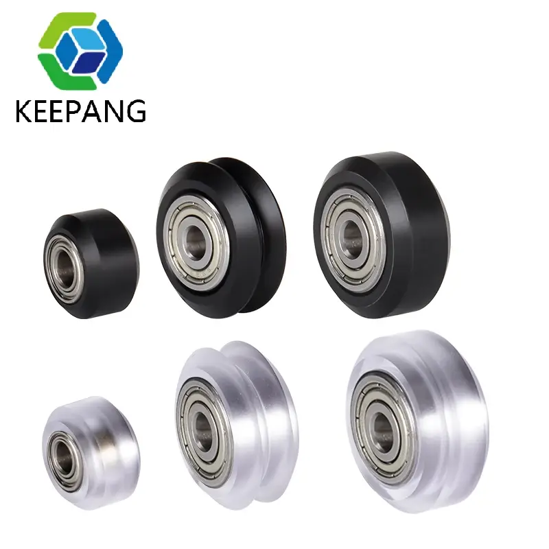 10PCS POM Plastic Wheel Bearing Pulley Small Big V-Slot Models 625ZZ 625RS MR105zz Idler Gear For 3D Printer Parts Openbuilds image 4
