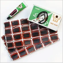 Клей для велосипеда 48 шт+ клей инструмент для ремонта велосипеда гаража [Пластыри для шин]